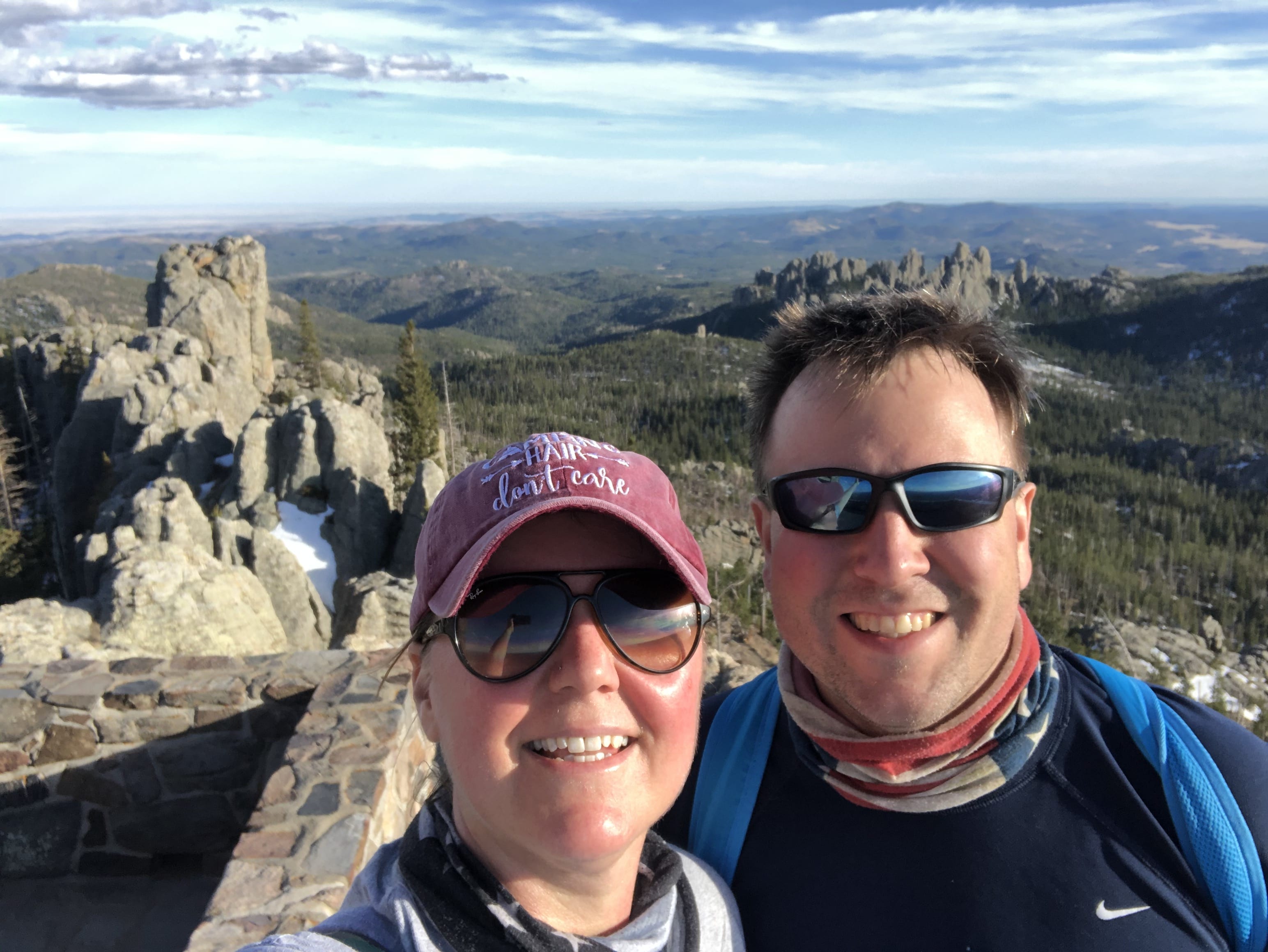 Bryan and Shelly on top of Black Elk Peak